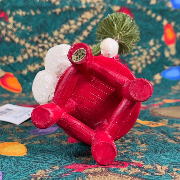 Dept 56 Billy Buttons Snowman With Tree Card Holder 2001 Super Rare with Box - Picture 6 of 16